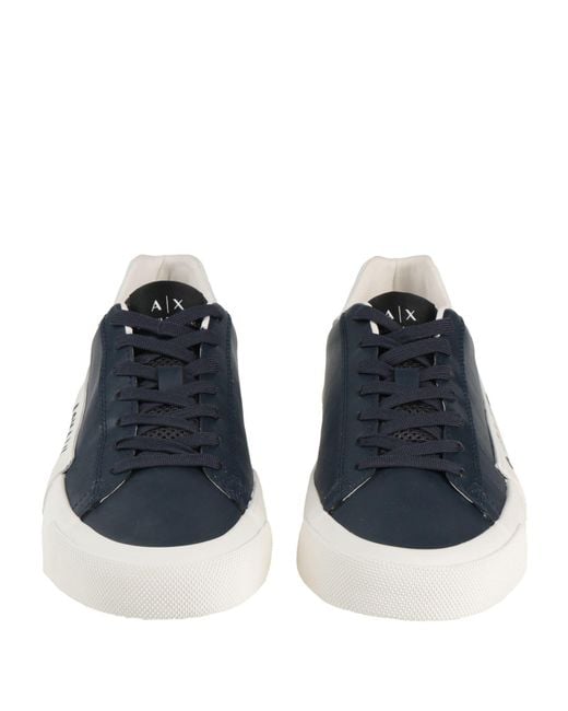 ARMANI EXCHANGE Blue Trainers for men