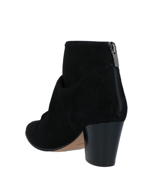 LARA MAY Black Ankle Boots