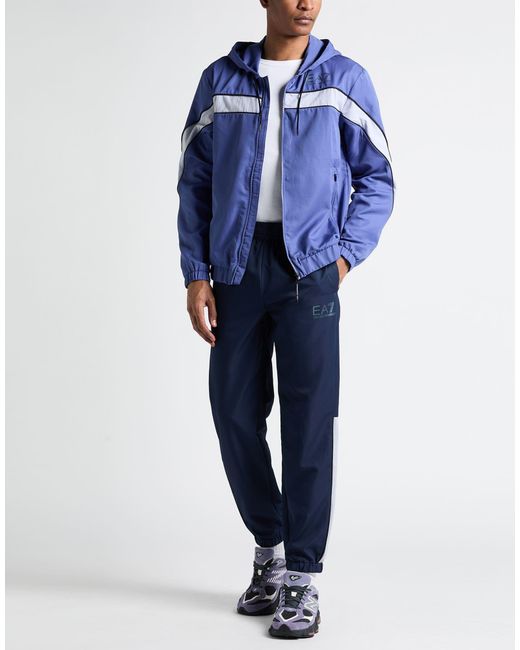 EA7 Blue Tracksuit for men