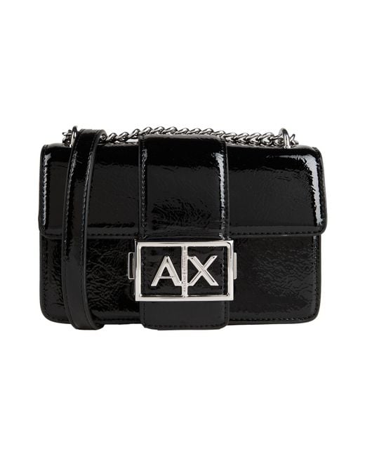 ARMANI EXCHANGE Black Cross-Body Bag