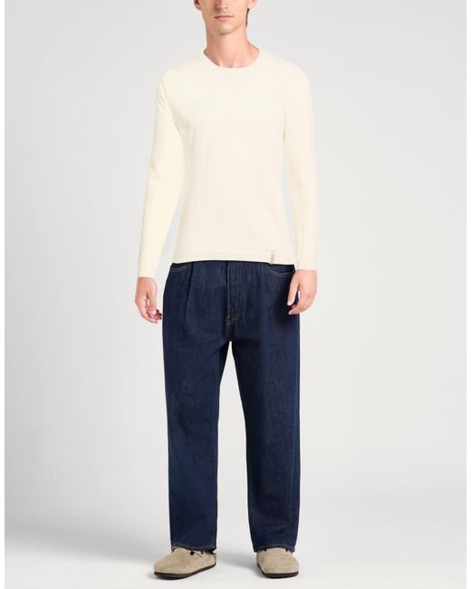 Messagerie White Patrizio Piscaglia Sweater Cotton for men
