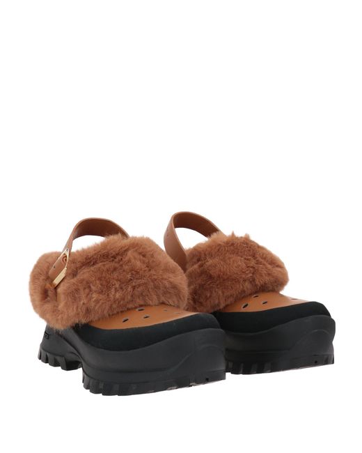 Stella McCartney Brown Mules & Clogs