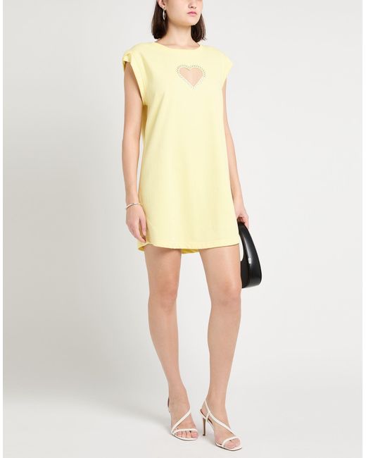 Vestito Corto di Jijil in Yellow