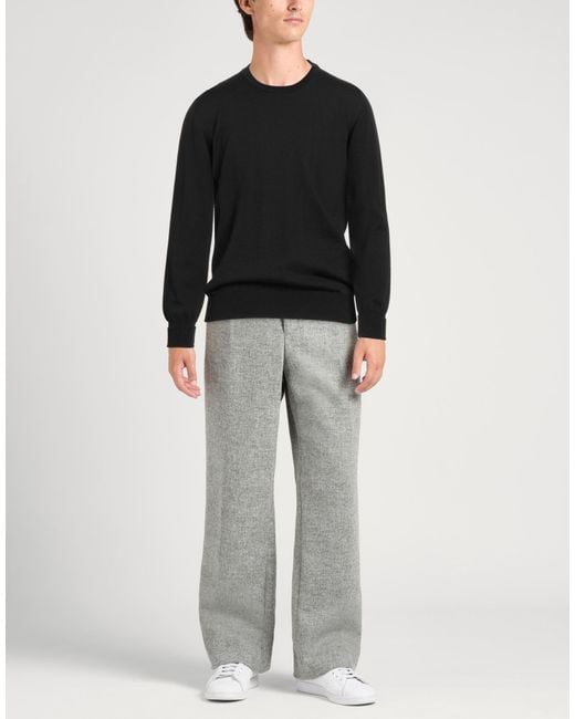 Alpha Studio Black Jumper for men