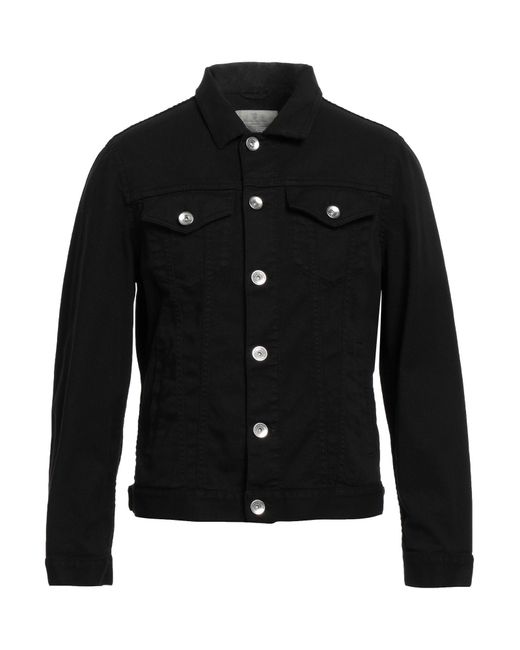 Brunello Cucinelli Black Denim Outerwear for men
