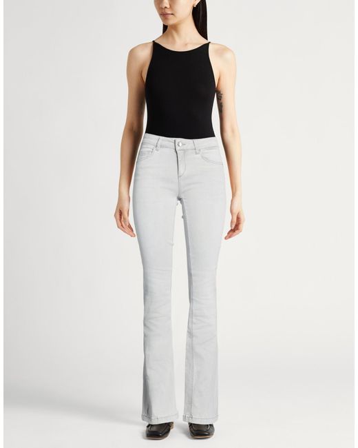 Liu Jo White Jeans Cotton, Elastane
