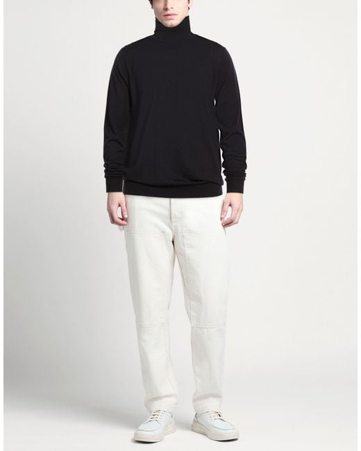 Jeordie's Blue Midnight Turtleneck Wool for men