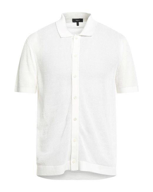 Camisa Theory de hombre de color White