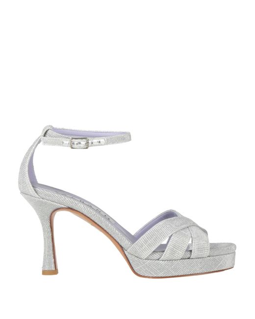 Albano White Sandals
