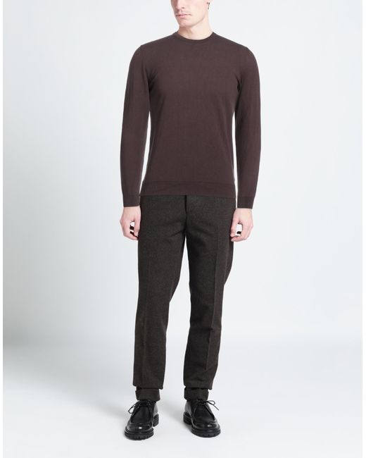 Alpha Studio Brown Jumper for men