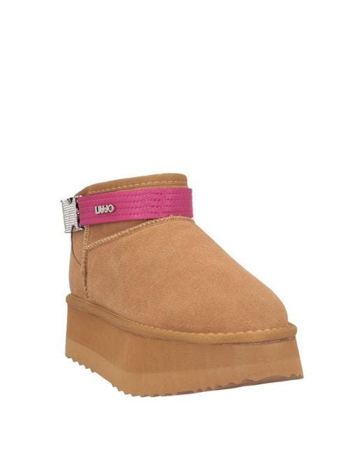 Liu Jo Brown Ankle Boots