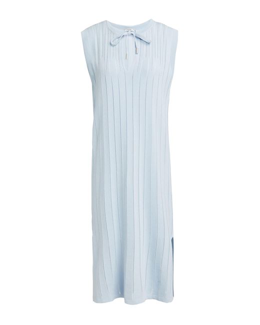 Peserico Blue Midi-Kleid