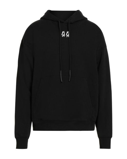 Sudadera 44 Label Group de hombre de color Black