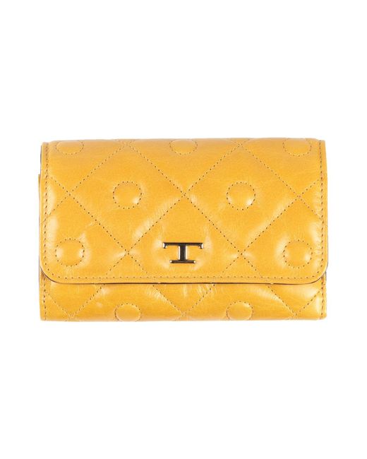 Tod's Yellow Wallet