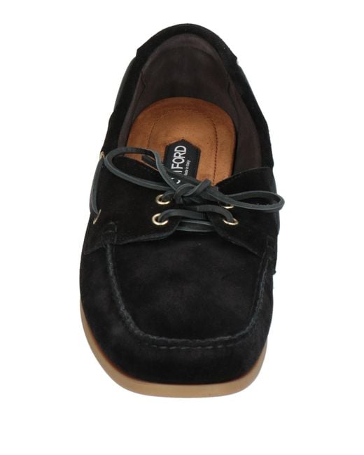 Tom Ford Black Loafers Leather for men