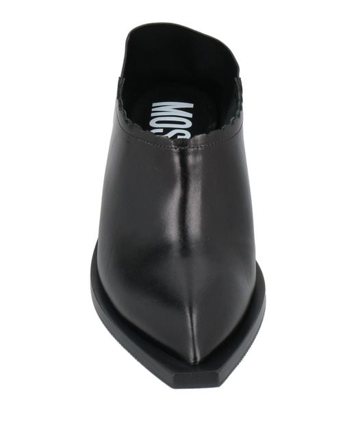 Moschino Black Loafers