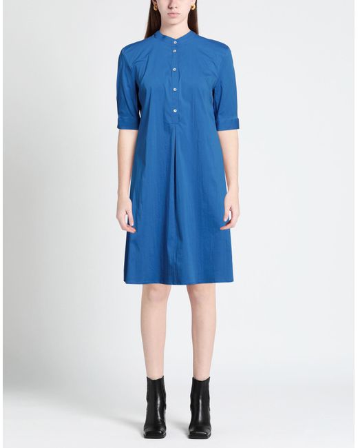 Camicettasnob Blue Midi Dress