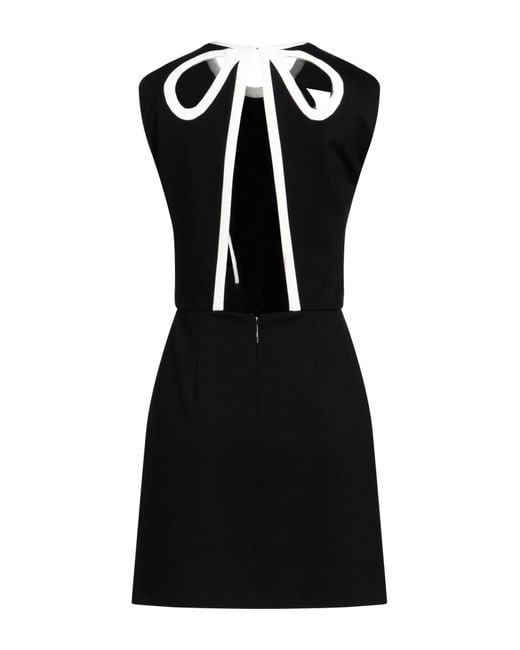 MSGM Black Mini Dress