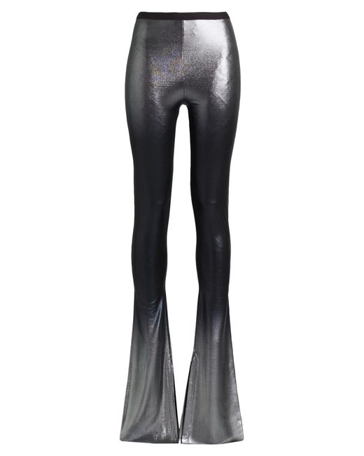 Rick Owens Blue Leggings Viscose, Elastane