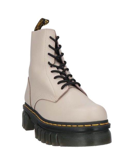 Dr. Martens Natural Ankle Boots Leather