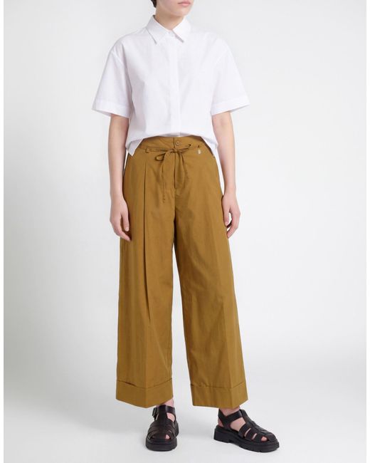 Liu Jo Green Pants Cotton