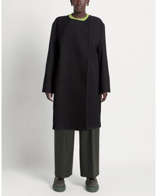 Totême  Black Coat Wool, Polyamide