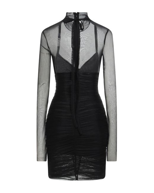 Versace Jeans Couture Black Midi-Kleid