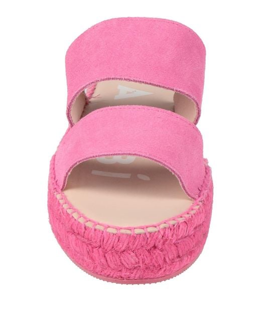 Manebí Pink Fuchsia Espadrilles Leather