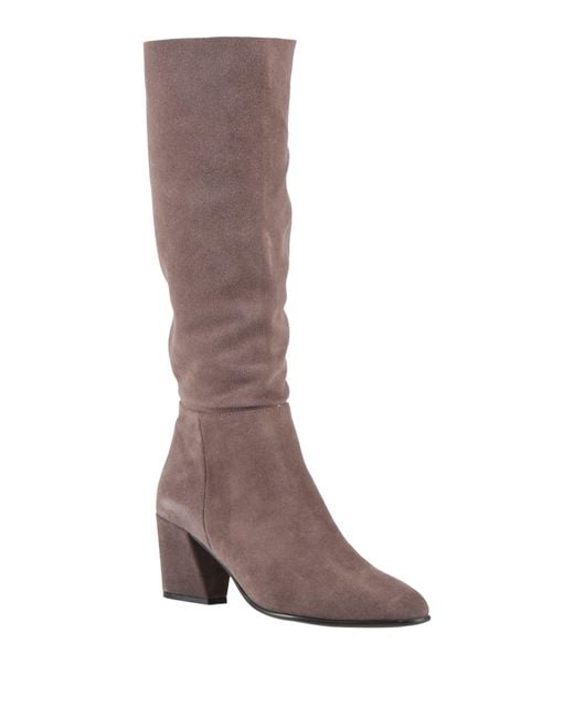 BUENO Brown Boot Leather