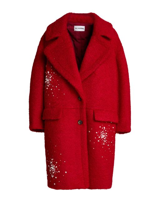 DES_PHEMMES Red Shearling & Teddy