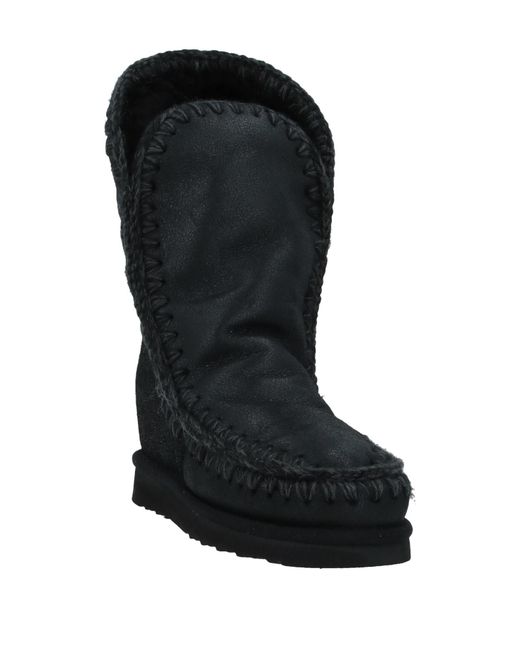 Mou Black Boot