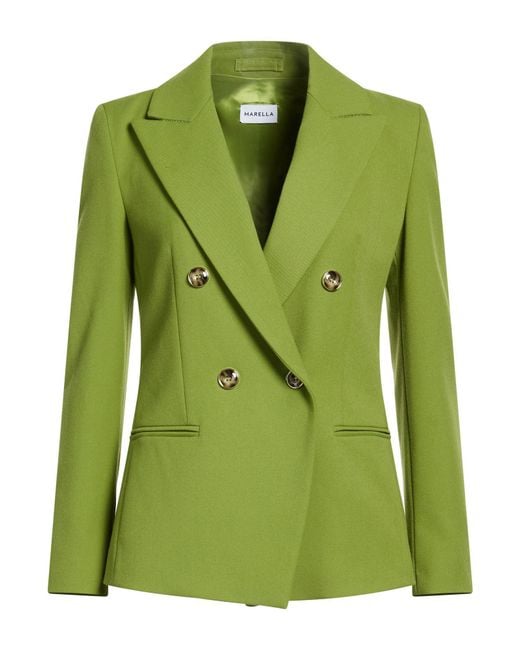 Blazer Marella en coloris Green