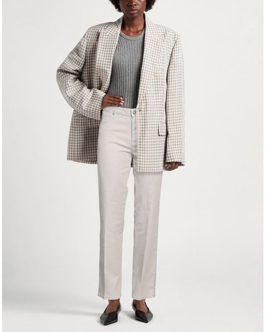Guess White Jeans Cotton, Polyester, Elastane