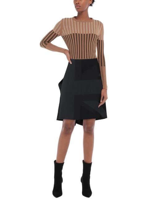 Burberry Black Mini Skirt
