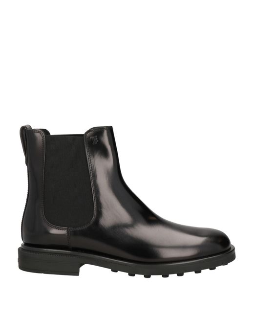 Tod's Black Ankle Boots for men