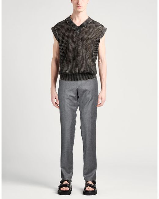 Manuel Ritz Gray Trouser for men