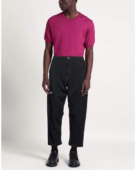 Comme des Garçons Blue Pants Polyester for men