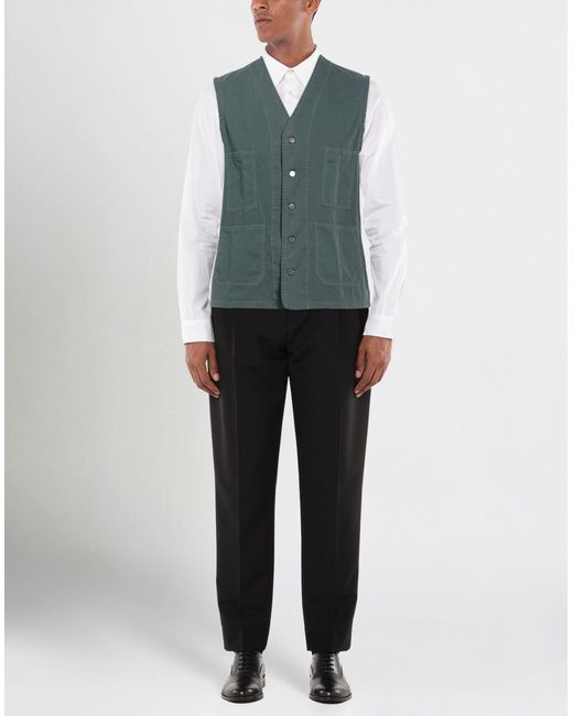 B.D. Baggies Green Waistcoat for men