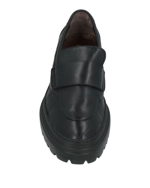 KARIDA Black Loafers Leather