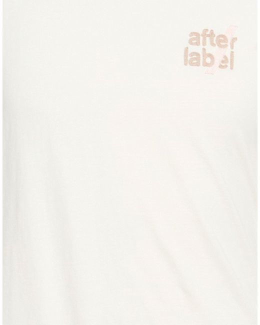 AFTER LABEL White T-shirt for men