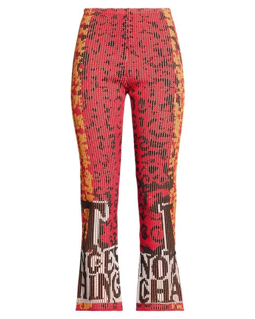 Rudi Gernreich Red Pants Viscose, Polyester