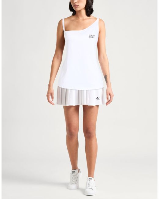 EA7 White Tank Tops