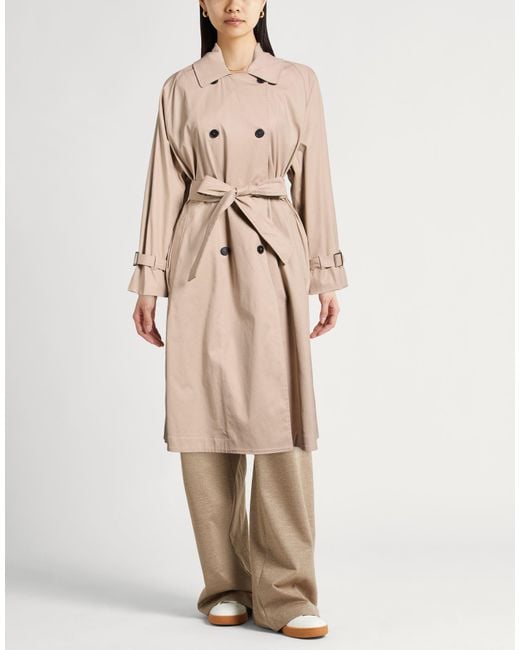 ViCOLO Natural Overcoat & Trench Coat Cotton, Elastane