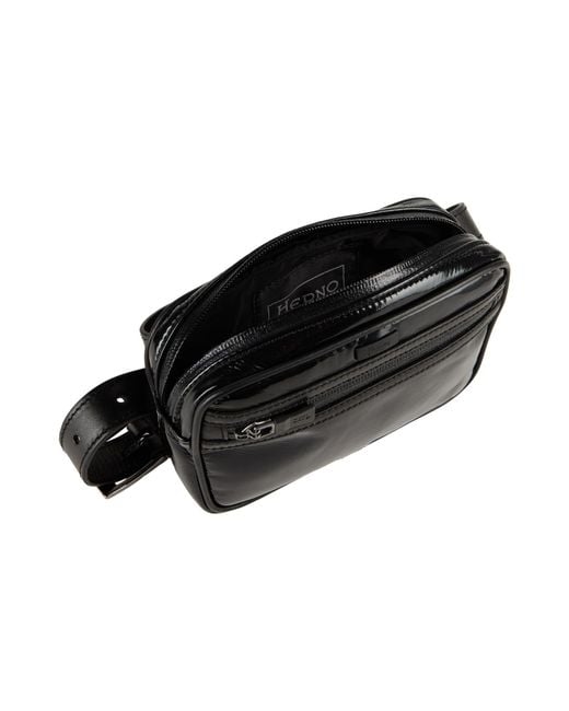Herno Black Belt Bag Polyester