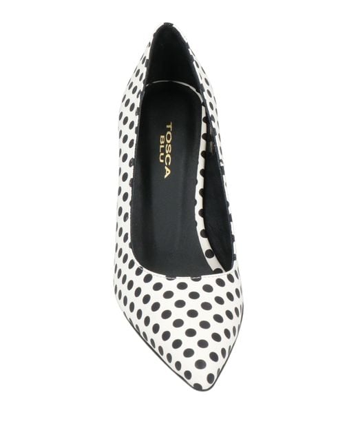 Tosca Blu White Pumps