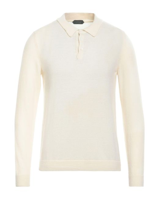 Zanone White Jumper for men