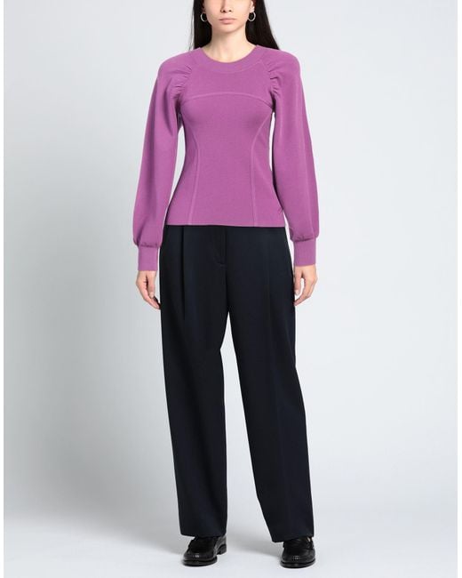 Pullover Karl Lagerfeld de color Purple