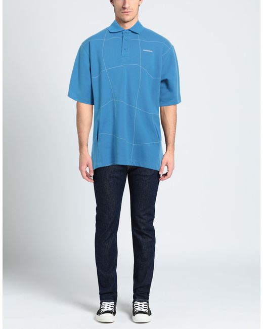 Adererror Blue Polo Shirt for men