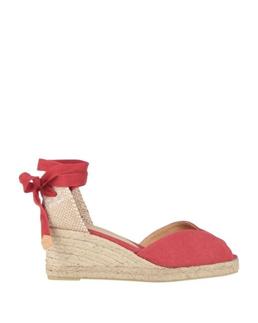 Castaner Red Espadrilles