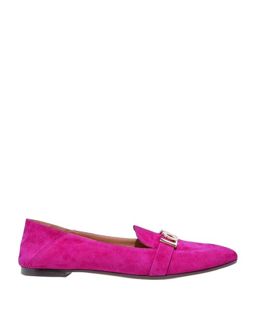 Aquazzura Purple Loafers
